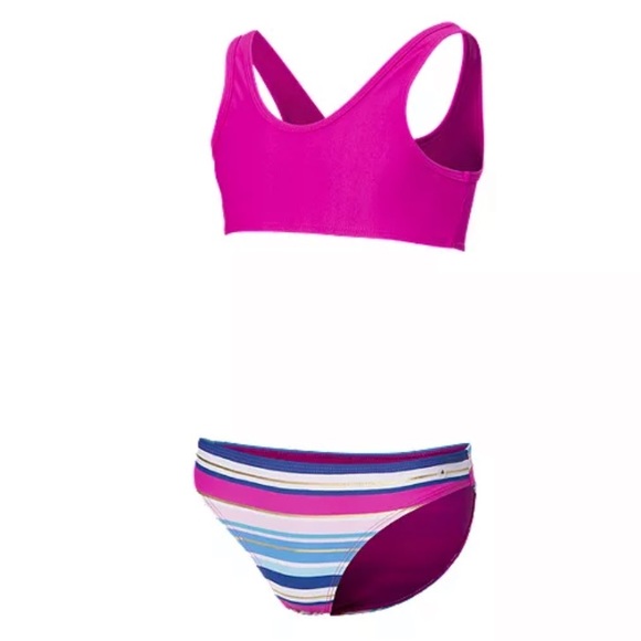 Ripzone Other - 🐡NWT: Ripzone Girls' Sultana Florida Stripe 2 Piece Swimsuit - Size XL